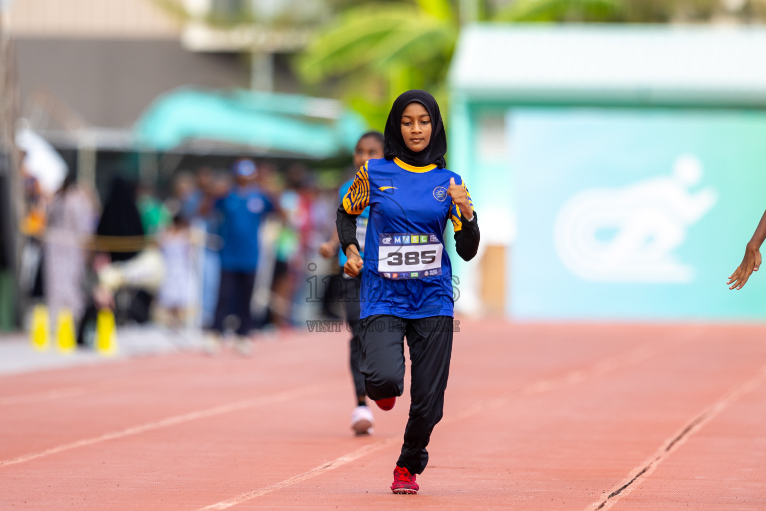 Day 2 of MWSC Interschool Athletics Championships 2024 held in Hulhumale Running Track, Hulhumale, Maldives on Sunday, 10th November 2024. Photos by: Ismail Thoriq / Images.mv