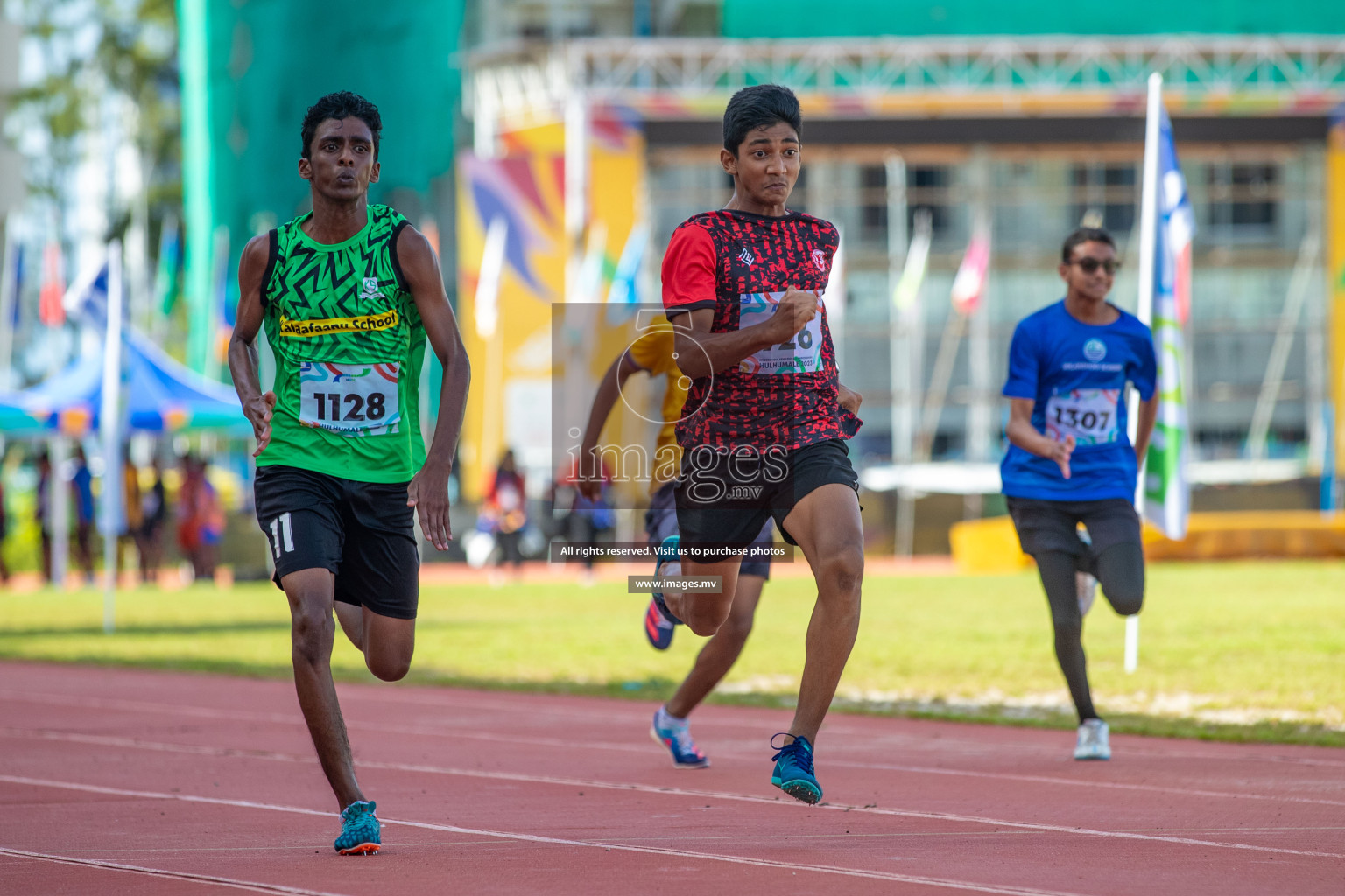 Day two of Inter School Athletics Championship 2023 was held at Hulhumale' Running Track at Hulhumale', Maldives on Sunday, 15th May 2023. Photos: Nausham Waheed / images.mv