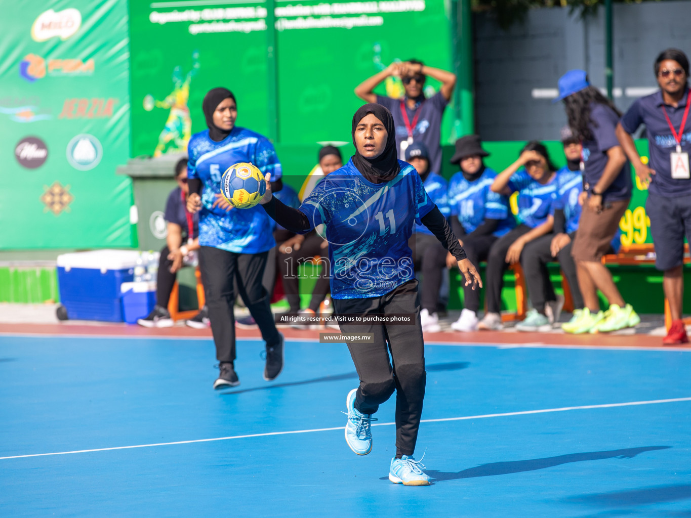 Day 7 of MILO 6th Inter Office Handball Tournament 2022 Photos by Ismail Thoriq & Shu Abdul Sattar