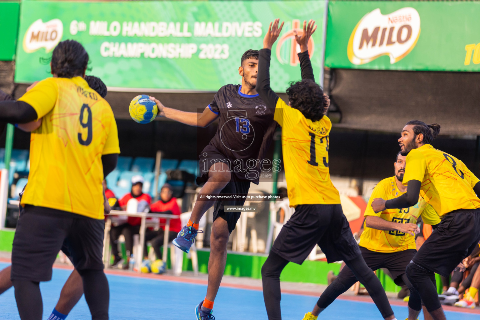 Day 14th of 6th MILO Handball Maldives Championship 2023, held in Handball ground, Male', Maldives on 5th June 2023 Photos: Ismail Thoriq / Images.mv