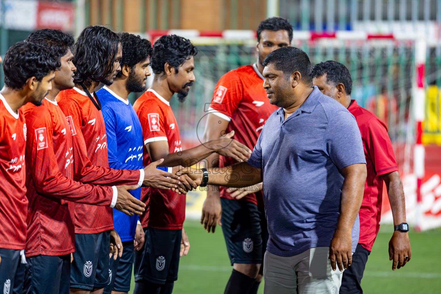 HDh. Nolhivaran VS HA. Utheemu on Day 35 of Golden Futsal Challenge 2024 was held on Tuesday, 20th February 2024, in Hulhumale', Maldives 
Photos: Hassan Simah, / images.mv