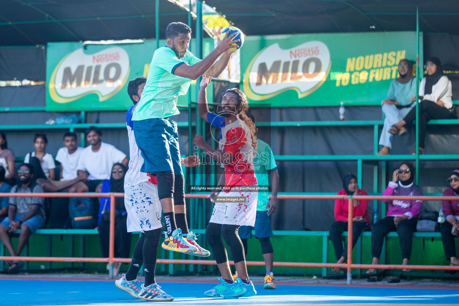 Day 6 of 6th MILO Handball Maldives Championship 2023, held in Handball ground, Male', Maldives on Thursday, 25th May 2023 Photos: Shuu Abdul Sattar/ Images.mv