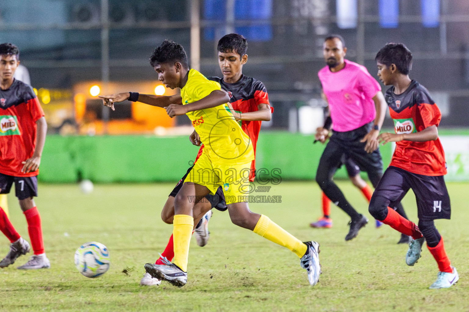 TC vs Maziya  in Day 11 of Dhivehi Youth League 2024 held at Henveiru Stadium on Tuesday, 17th December 2024. Photos: Shuu Abdul Sattar