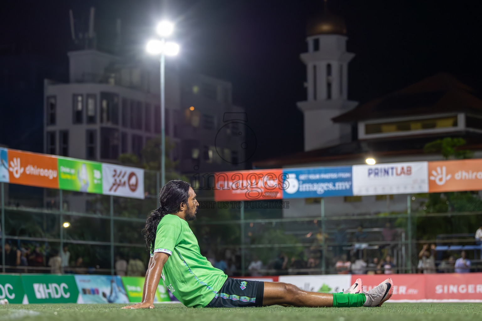 Team DJA vs Male' City Council in Club Maldives Classic 2024 held in Rehendi Futsal Ground, Hulhumale', Maldives on Tuesday, 10th September 2024.
Photos: Ismail Thoriq / images.mv