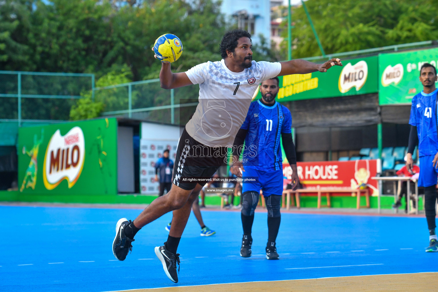 Day 2 of 6th MILO Handball Maldives Championship 2023, held in Handball ground, Male', Maldives on Friday, 21st May 2023 Photos: Nausham Waheed/ Images.mv