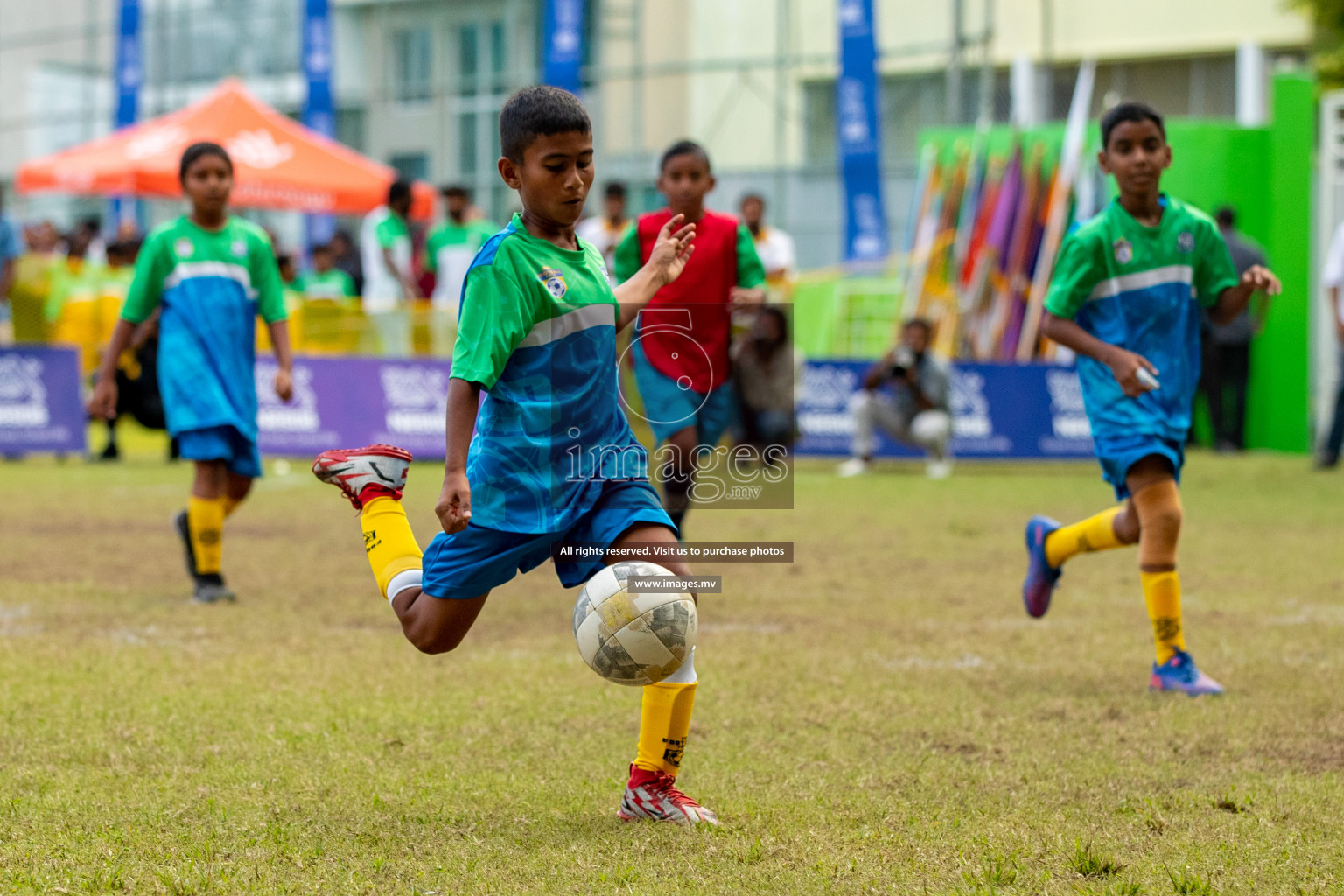 Day 4 of Milo Kids Football Fiesta 2022 was held in Male', Maldives on 22nd October 2022. Photos:Hassan Simah / images.mv