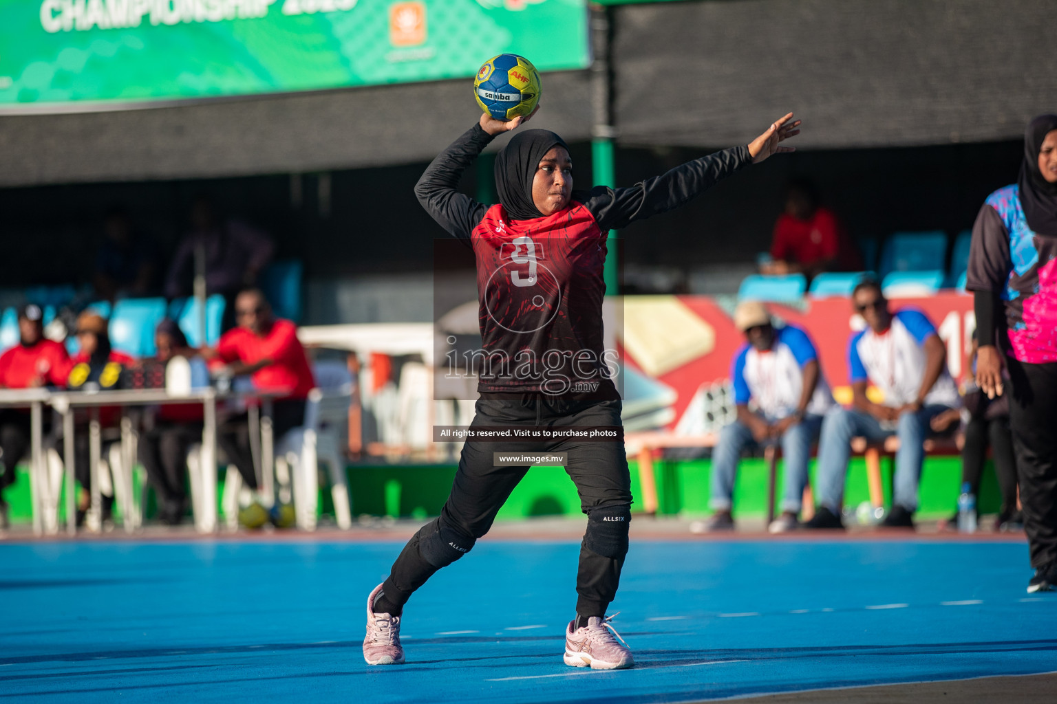 Day 4 of 6th MILO Handball Maldives Championship 2023, held in Handball ground, Male', Maldives on Friday, 23rd May 2023 Photos: Nausham Waheed/ Images.mv