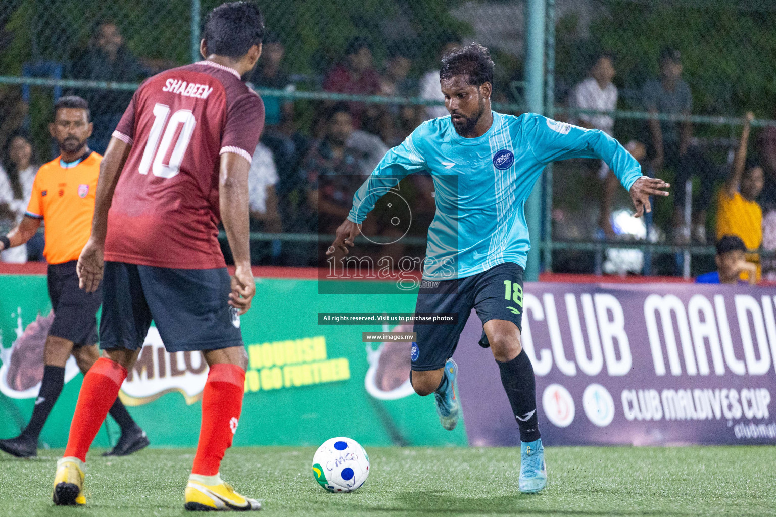 Club 220 vs Umraani Club in Club Maldives Cup Classic 2023 held in Hulhumale, Maldives, on Monday, 07th August 2023 Photos: Nausham Waheed / images.mv