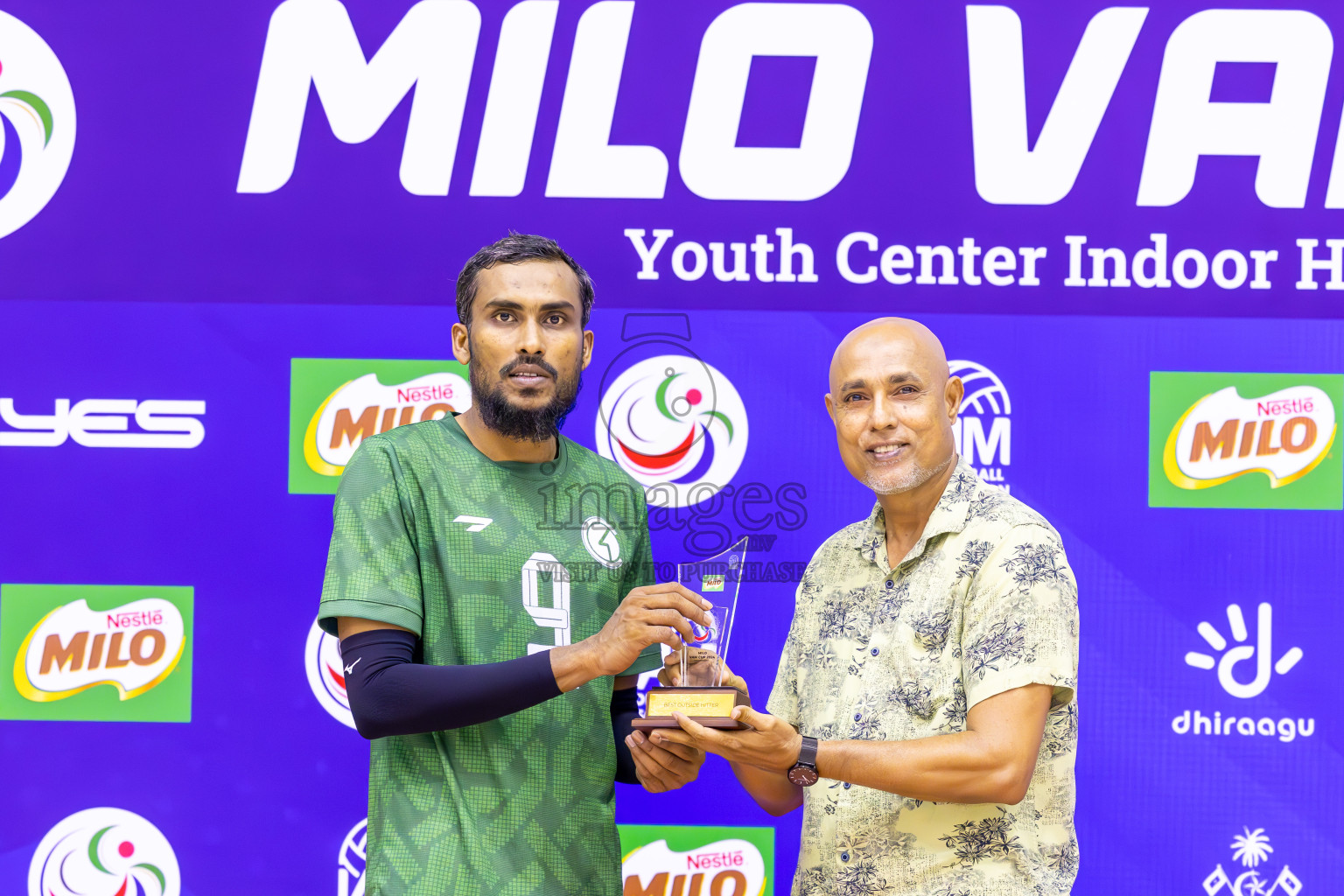 Final of MILO VAM Cup 2024 (Men's Division) was held in Social Center Indoor Hall on Monday, 4th November 2024. 
Photos: Ismail Thoriq / images.mv