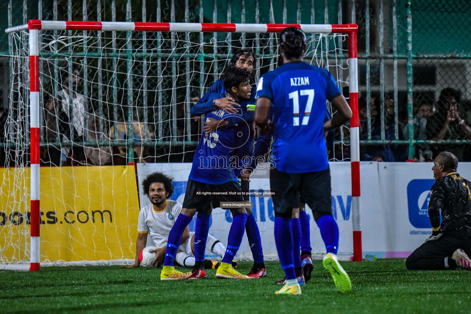 Team Fenaka vs Team Civil Court in Club Maldives Cup 2022 was held in Hulhumale', Maldives on Friday, 14th October 2022. Photos: Nausham Waheed / images.mv