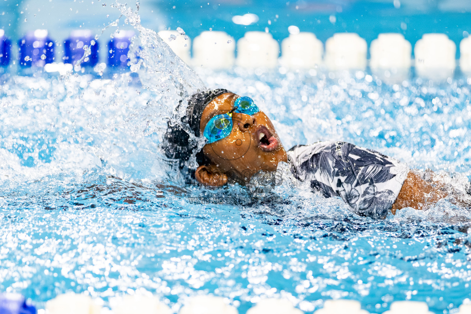 Day 2 of BML 6th National Kids Swimming Kids Festival 2025 held in Hulhumale', Maldives on Tuesday, 4th November 2024. Photos: Hassan Simah / images.mv