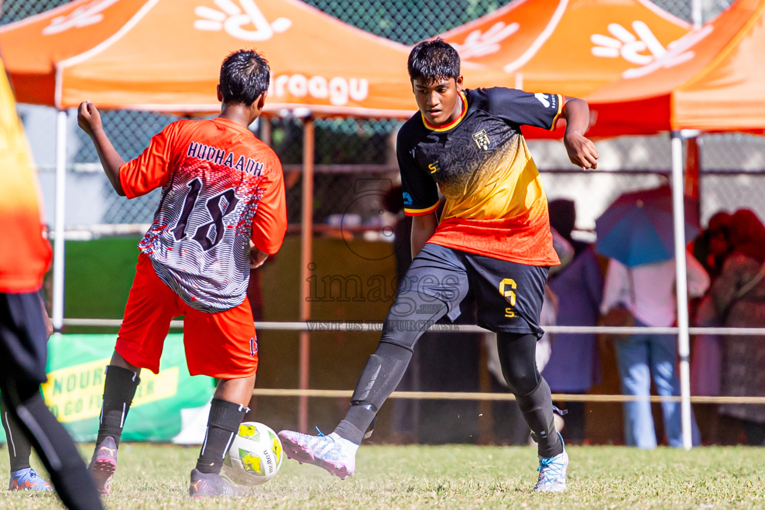 Day 2 of MILO Academy Championship 2024 Under 14 held in Henveyru Stadium, Male', Maldives on Friday, 1st November 2024. Photos: Nausham Waheed / Images.mv