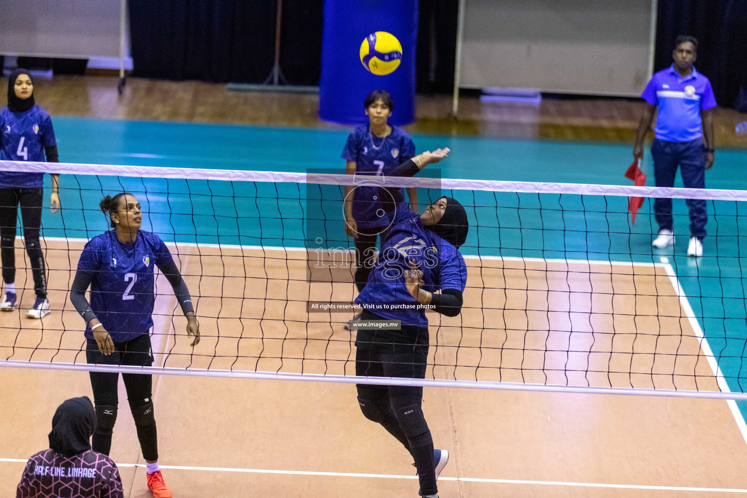 Volleyball Association Cup 2022-Women's Division-Match Day 4 was held in Male', Maldives on Friday, 27th May 2022 at Social Center Indoor Hall. Photos By: Ismail Thoriq/images.mv