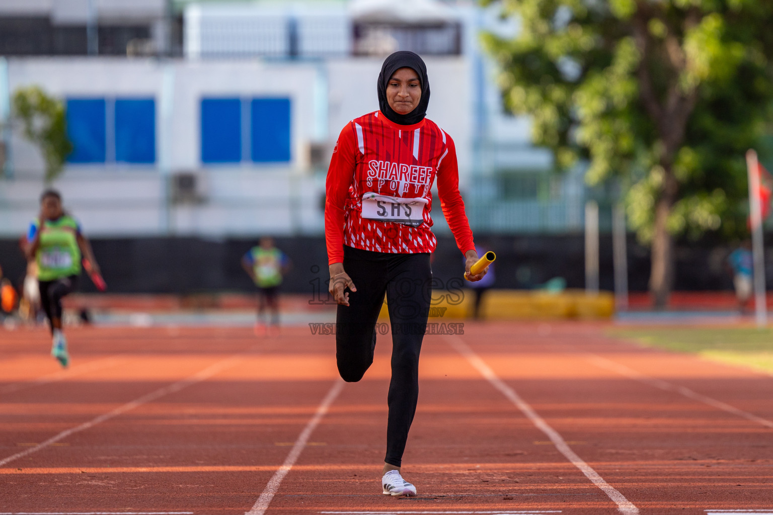 Day 3 of 33rd National Athletics Championship was held in Ekuveni Track at Male', Maldives on Saturday, 7th September 2024. Photos: Suaadh Abdul Sattar / images.mv