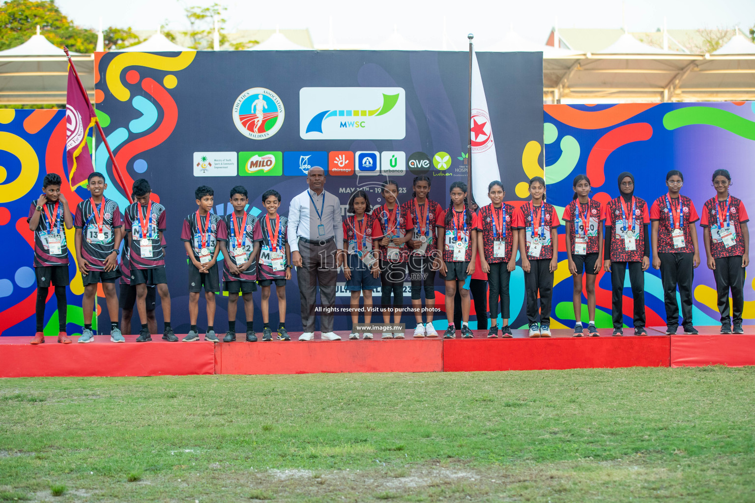 Final Day of Inter School Athletics Championship 2023 was held in Hulhumale' Running Track at Hulhumale', Maldives on Friday, 19th May 2023. Photos: Nausham Waheed / images.mv