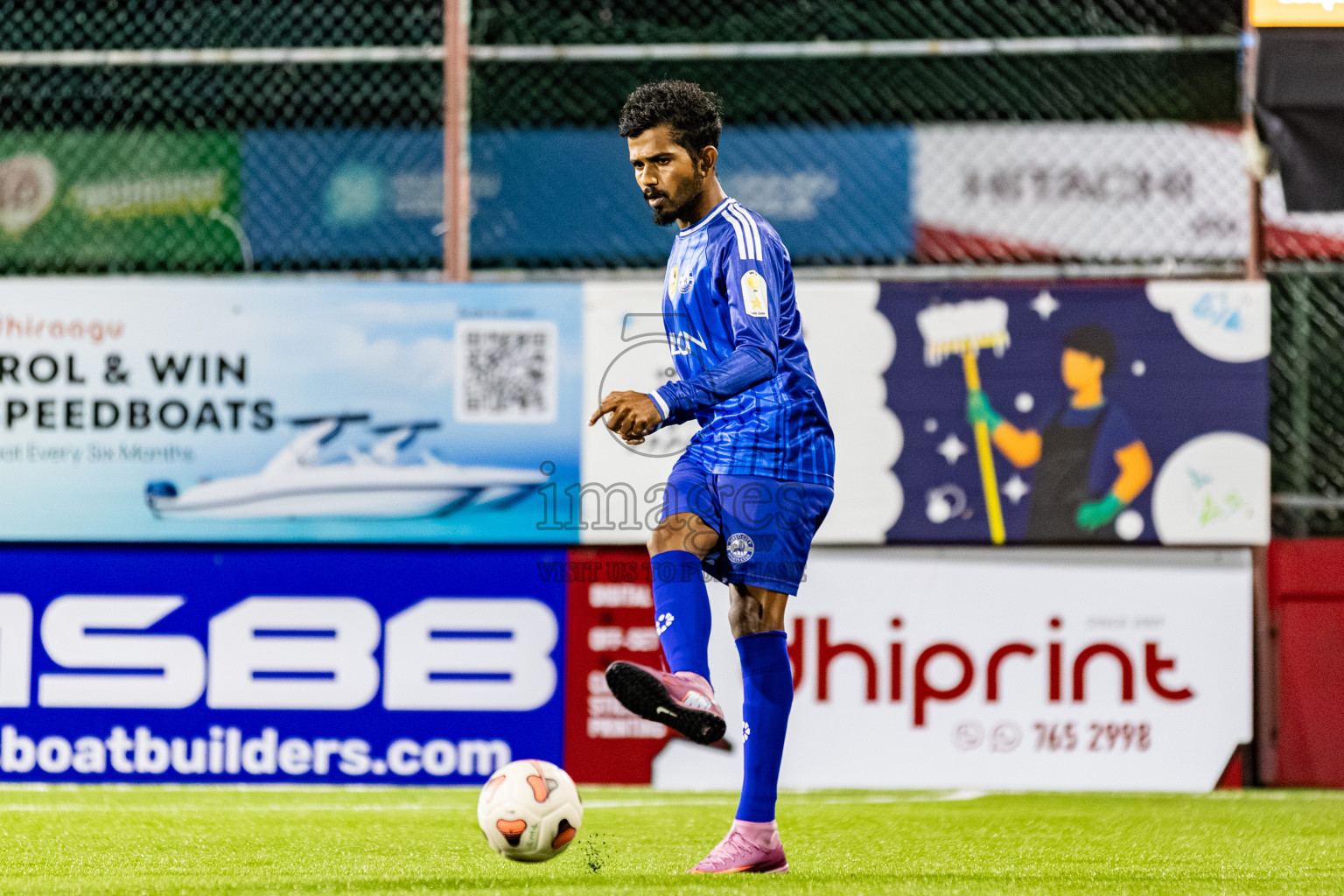 Team Naivaadhoo vs Mylo City Sports Club in Kings Cup of Club Maldives Cup 2025 held in Rehendi Futsal Ground, Hulhumale', Maldives on Monday, 1st September 2025. Photos: Areef, Yasna / images.mv
