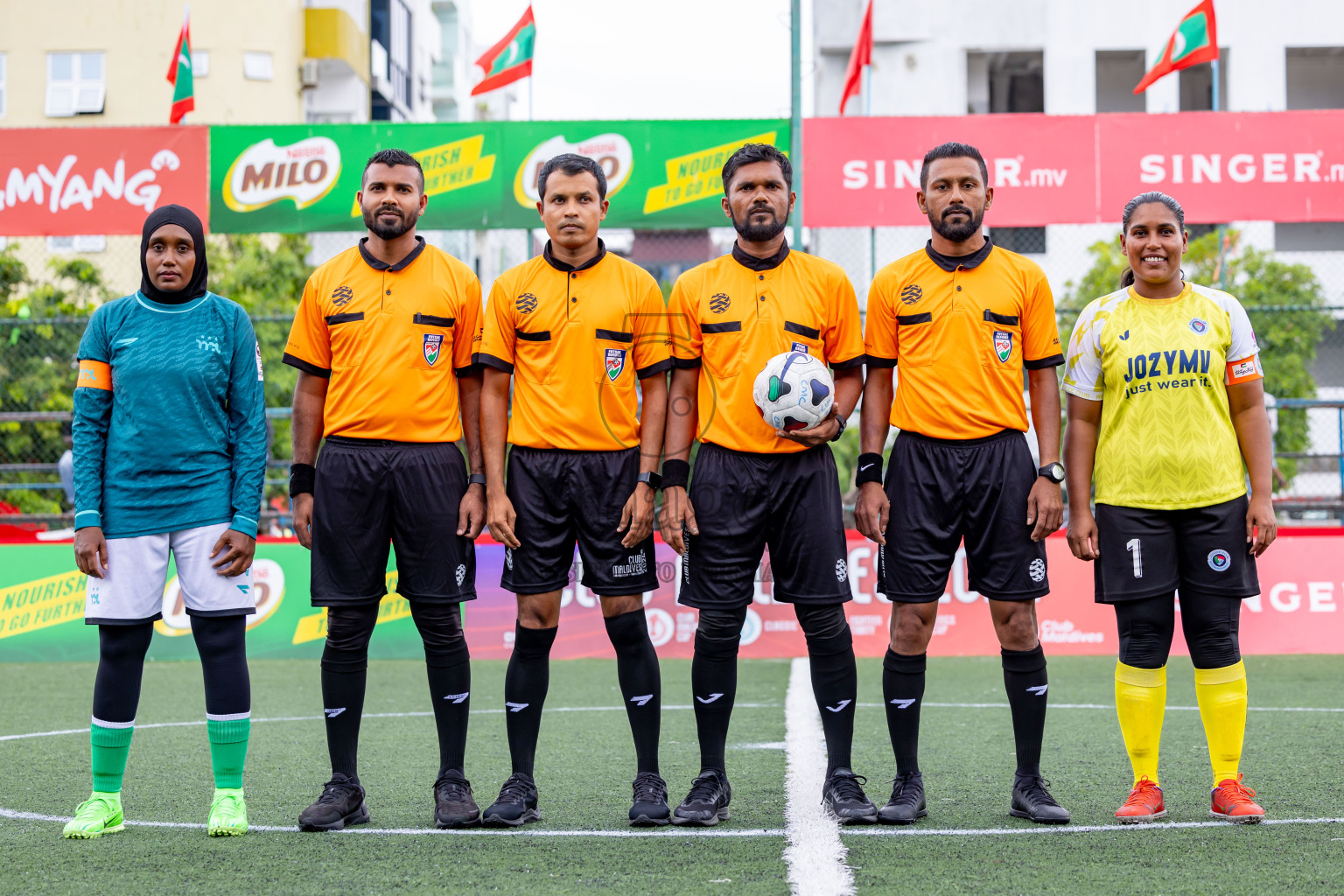 MPL vs POLICE CLUB in Finals of Eighteen Thirty 2024 held in Rehendi Futsal Ground, Hulhumale', Maldives on Sunday, 22nd September 2024. Photos: Nausham Waheed, Shu / images.mv