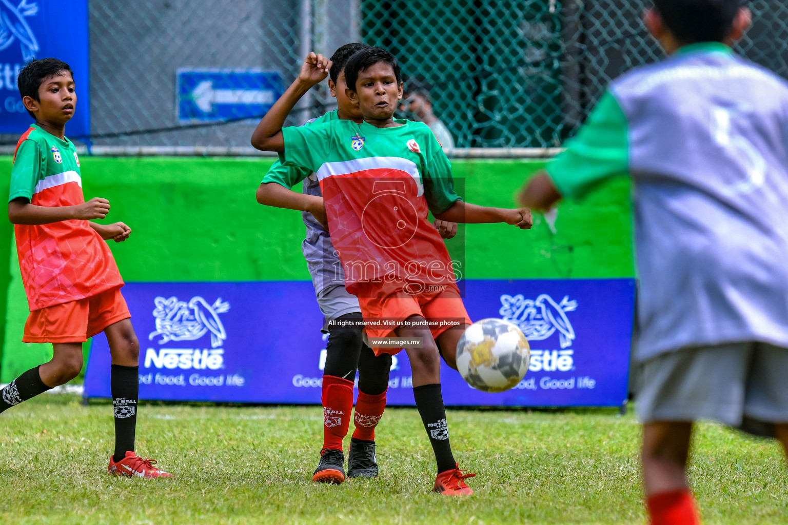 Day 3 of Milo Kids Football Fiesta 2022 was held in Male', Maldives on 21st October 2022. Photos: Nausham Waheed/ images.mv