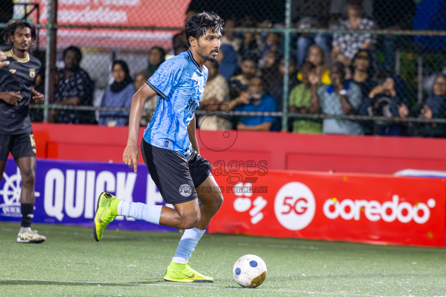 HA Dhidhdhoo vs HDh Neykurendhoo in Zone Round on Day 31 of Golden Futsal Challenge 2025 was held on Tuesday, 4th February 2025, in Hulhumale', Maldives.
Photos: Ismail Thoriq / images.mv