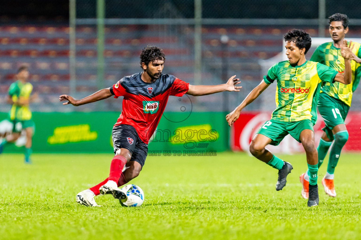 Maziya SRC vs United Victory in Day 7 of Under 19 Youth Championship 2024 was held at National Stadium in Male', Maldives on Monday, 27th June 2024. Photos: Nausham Waheed / images.mv