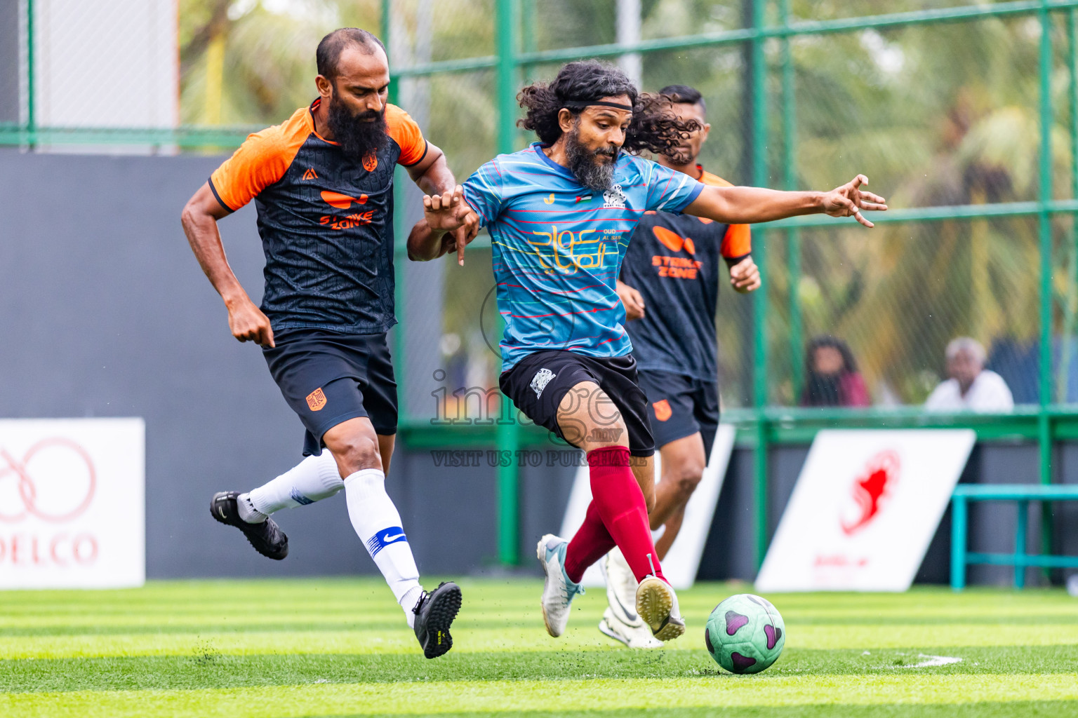 BG New Generation vs FC Calms in Day 14 of BG Futsal Challenge 2024 was held on Sunday, 25th March 2024, in Male', Maldives Photos: Nausham Waheed / images.mv