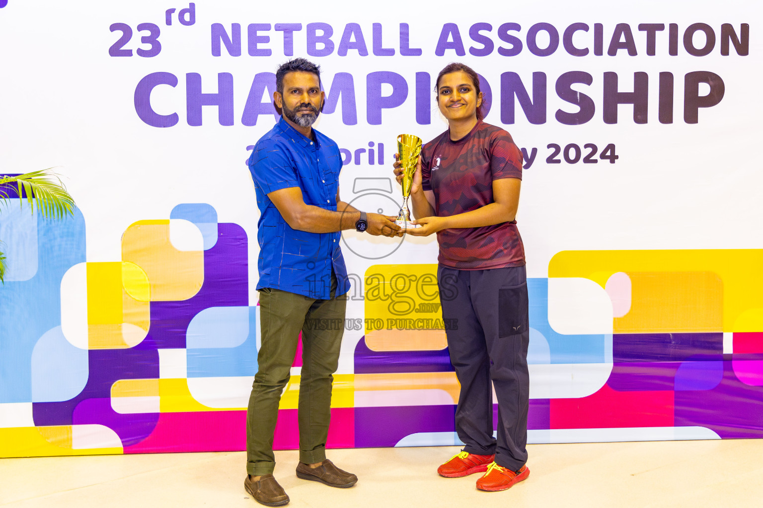 Final of 23rd Netball Association Championship was held in Social Canter at Male', Maldives on Sunday, 5th May 2024. Photos: Nausham Waheed / images.mv