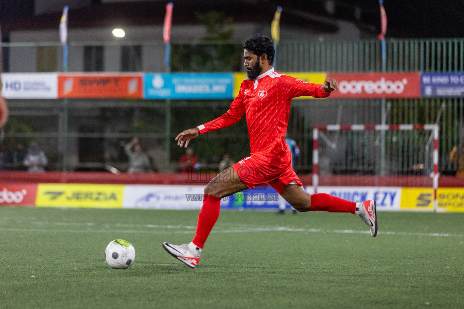 S Feydhoo vs S Maradhoo in Day 21 of Golden Futsal Challenge 2024 was held on Sunday , 4th February 2024 in Hulhumale', Maldives Photos: Nausham Waheed / images.mv