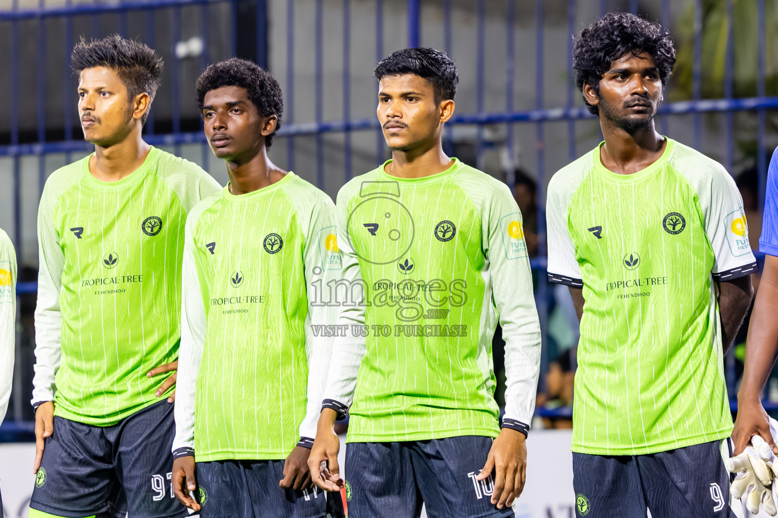 Fehendhoo vs Eydhafushi in Day 7 of Better in Baa Futsal Fiesta 2025 Men's division held in B. Eydhafushi, Maldives on Tuesday, 11th November 2025. Photos: Nausham Waheed / images.mv