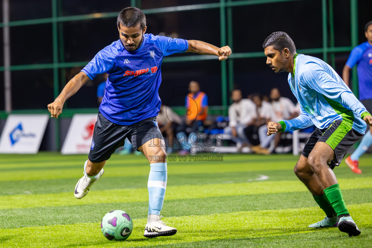 Baakee Sports Club vs FC Calms Blue in Day 9 of BG Futsal Challenge 2024 was held on Wednesday, 20th March 2024, in Male', Maldives
Photos: Ismail Thoriq / images.mv