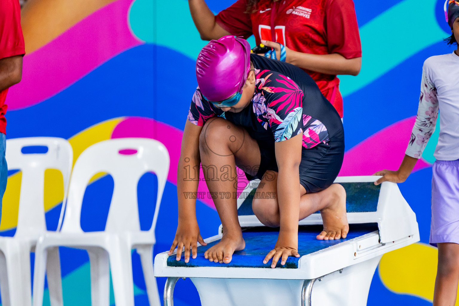 Day 3 of BML 5th National Swimming Kids Festival 2024 held in Hulhumale', Maldives on Wednesday, 20th November 2024. Photos: Nausham Waheed / images.mv