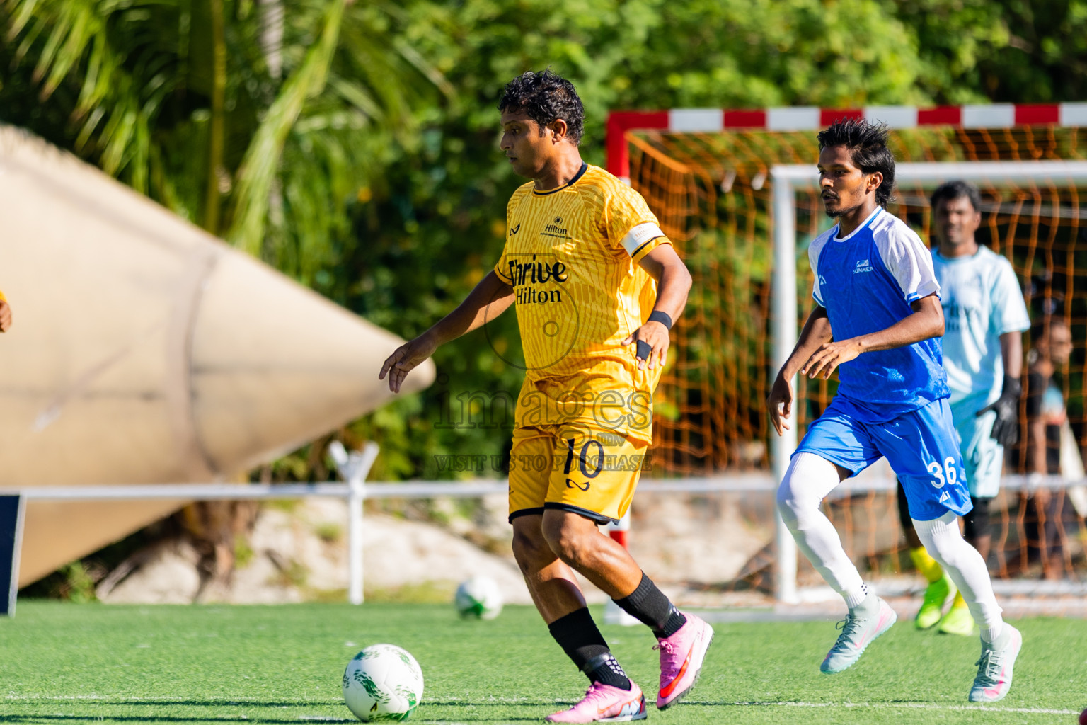Summer Island Resort vs Hilton Amingiri in Resort League 2025 (North Male Zone) day 11 was held on Saturday, 13th September 2025 in One And Only Reethi Rah Maldives Resort, Photos: Areef Adam / images.mv