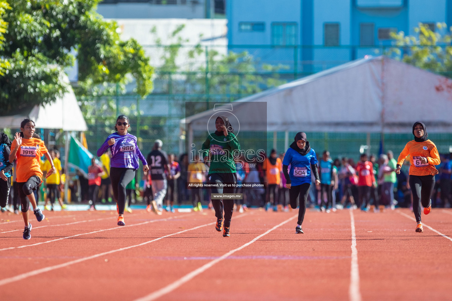 Day 1 of Inter-School Athletics Championship held in Male', Maldives on 22nd May 2022. Photos by: Maanish / images.mv