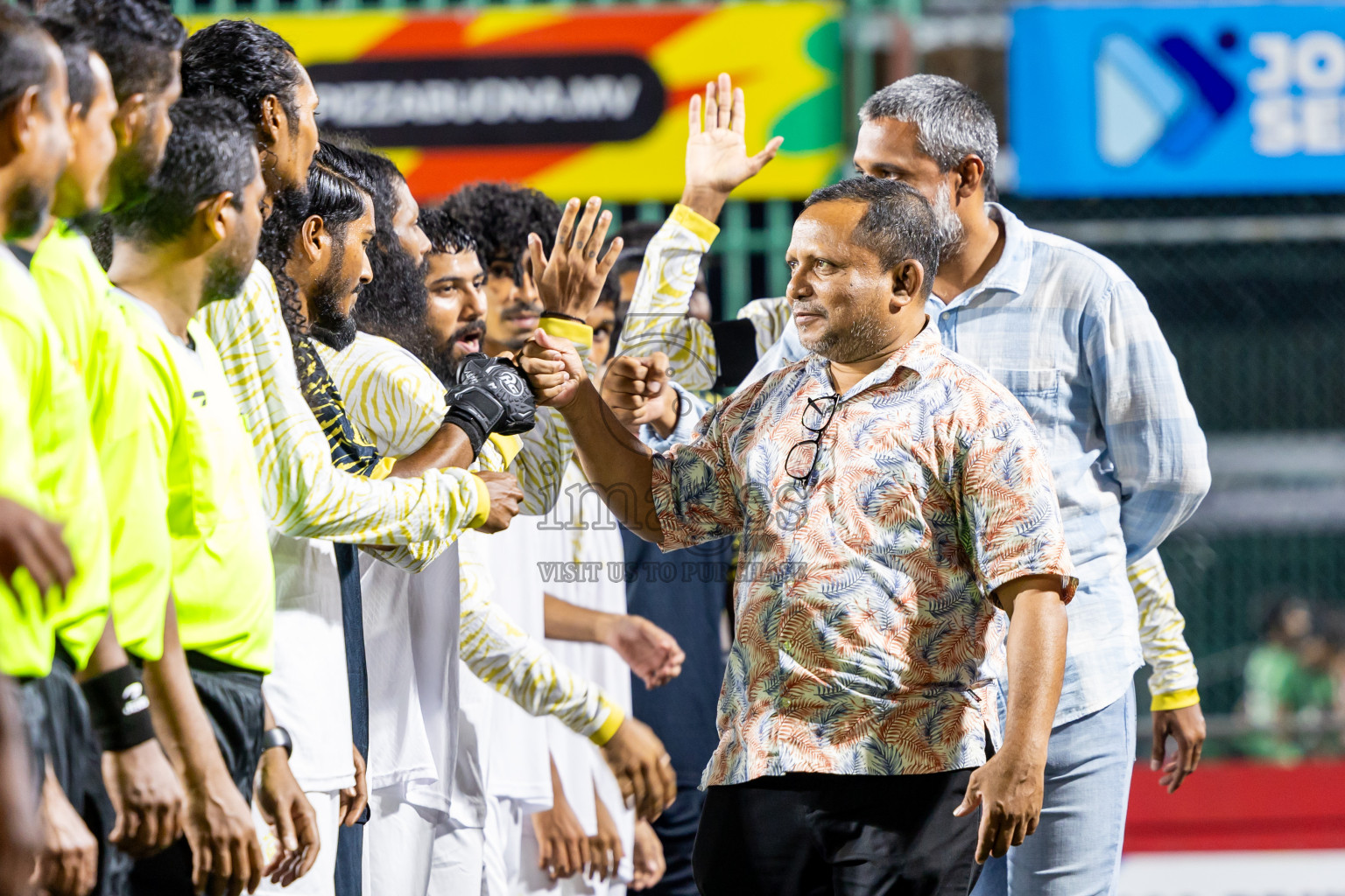Mahchangoalhi vs Maafannu in zone round on Day 31 of Golden Futsal Challenge 2025 was held on Tuesday , 4th February 2025, in Hulhumale', Maldives. Photos: Nausham Waheed / images.mv