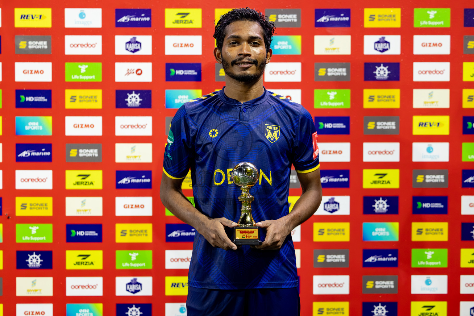 Maafannu VS B. Eydhafushi in Round of 16 on Day 40 of Golden Futsal Challenge 2024 which was held on Tuesday, 27th February 2024, in Hulhumale', Maldives Photos: Hassan Simah / images.mv