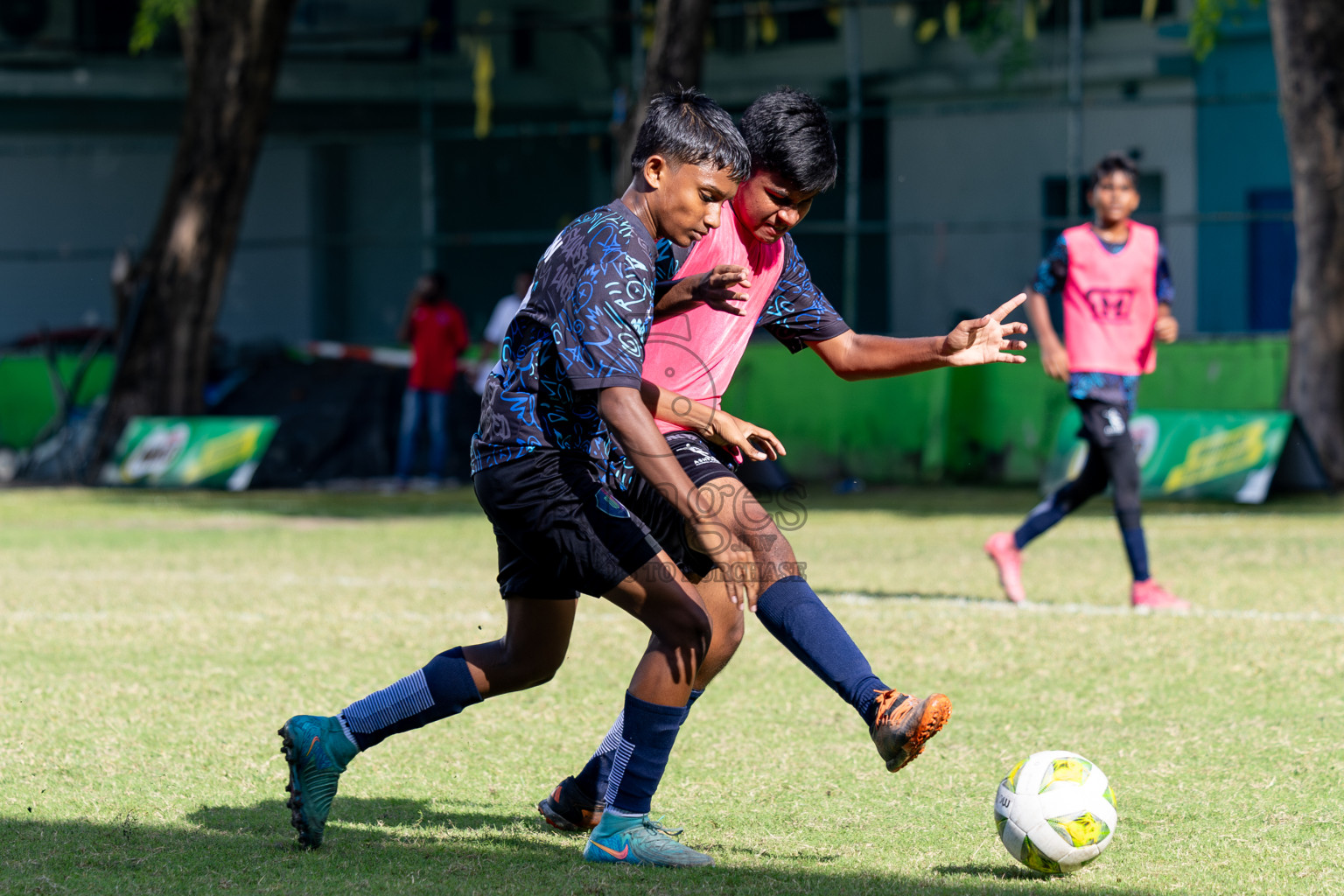 Day 4 of MILO Academy Championship 2024 (U-14) was held in Henveyru Stadium, Male', Maldives on Sunday, 3rd November 2024. 
Photos: Hassan Simah / Images.mv