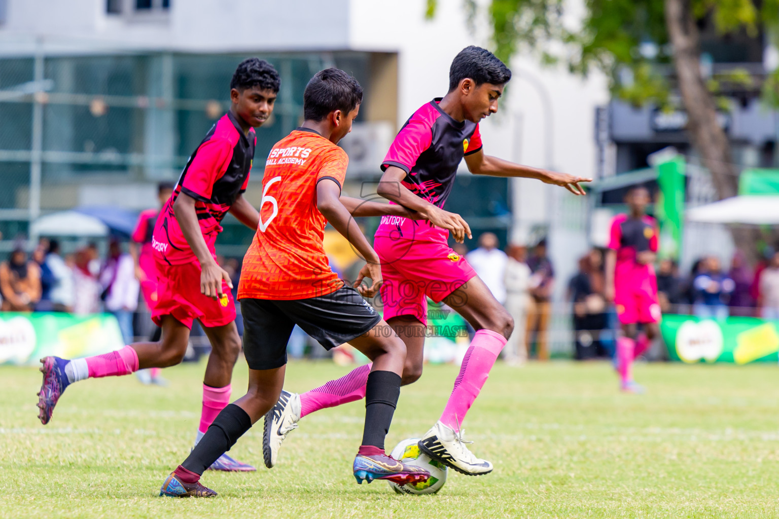 Day 1 of MILO Academy Championship 2024 held in Henveyru Stadium, Male', Maldives on Thursday, 31st October 2024. Photos by Nausham Waheed / Images.mv