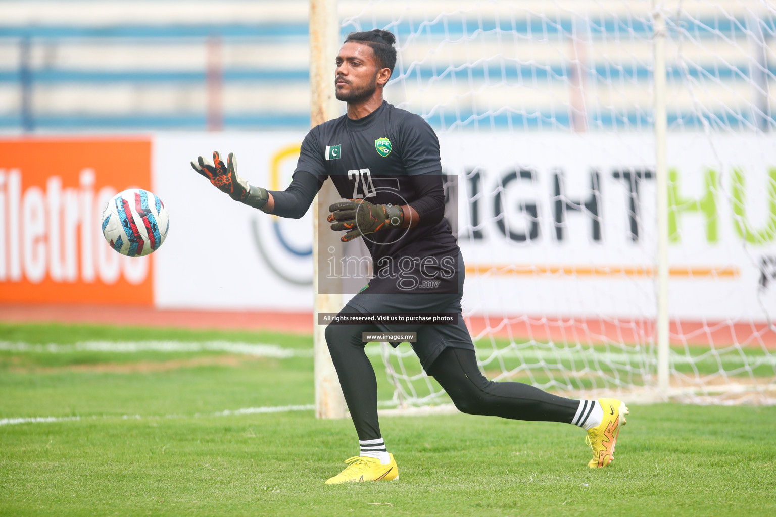 Pakistan vs Kuwait in SAFF Championship 2023 held in Sree Kanteerava Stadium, Bengaluru, India, on Saturday, 24th June 2023. Photos: Nausham Waheed, Hassan Simah / images.mv