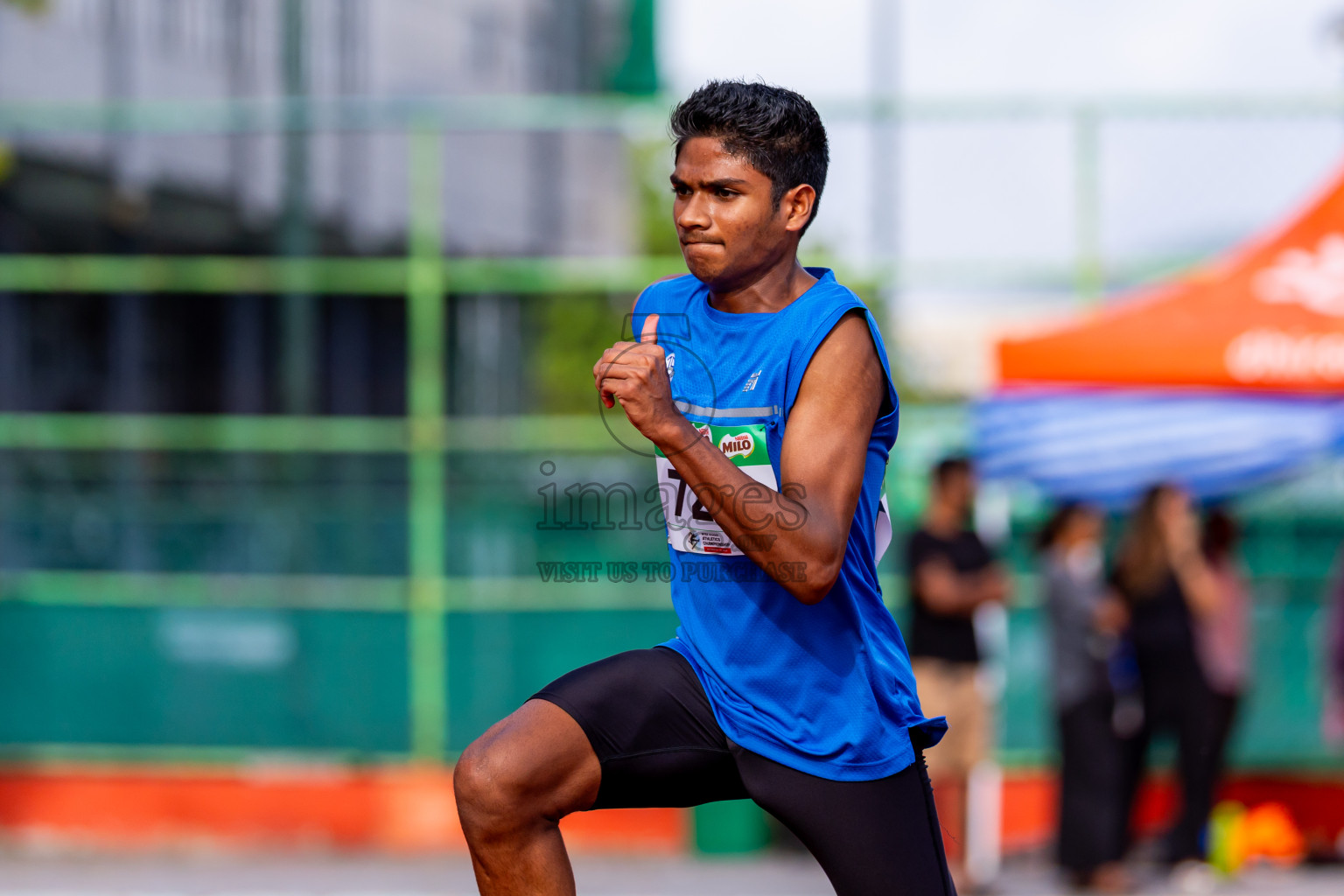 Day 5 of Inter-school Athletics Championship 2025 held in Ekuveni Synthetic Track, Male', Maldives on Saturday, 11th October 2025. Photos by: Nausham Waheed / Images.mv