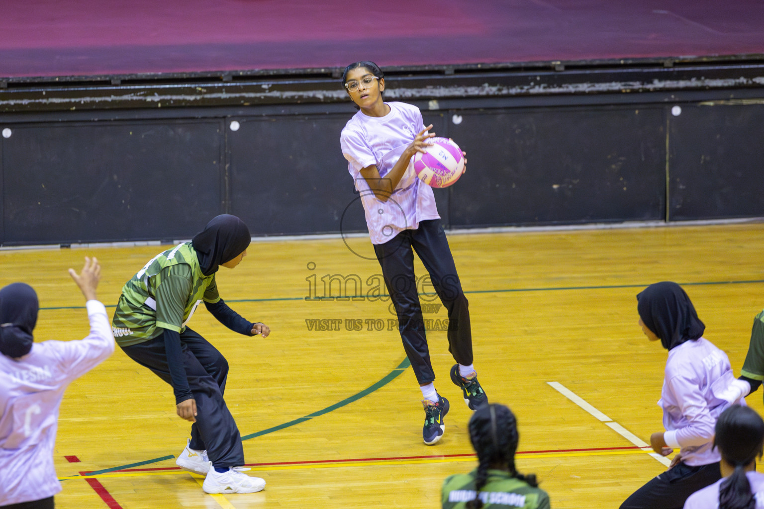 Day 6 of 26th Inter-School Netball Tournament 2025 was held in Social Center Indoor Hall on Thursday, 23rd October 2025.
Photos: Ismail Thoriq / images.mv