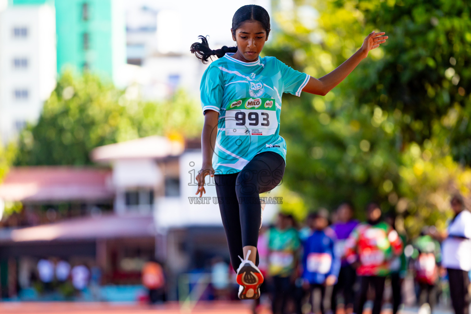 Day 1 of Inter-school Athletics Championship 2025 held in Ekuveni Synthetic Track, Male', Maldives on Monday, 06th October 2025. Photos by: Nausham Waheed / Images.mv