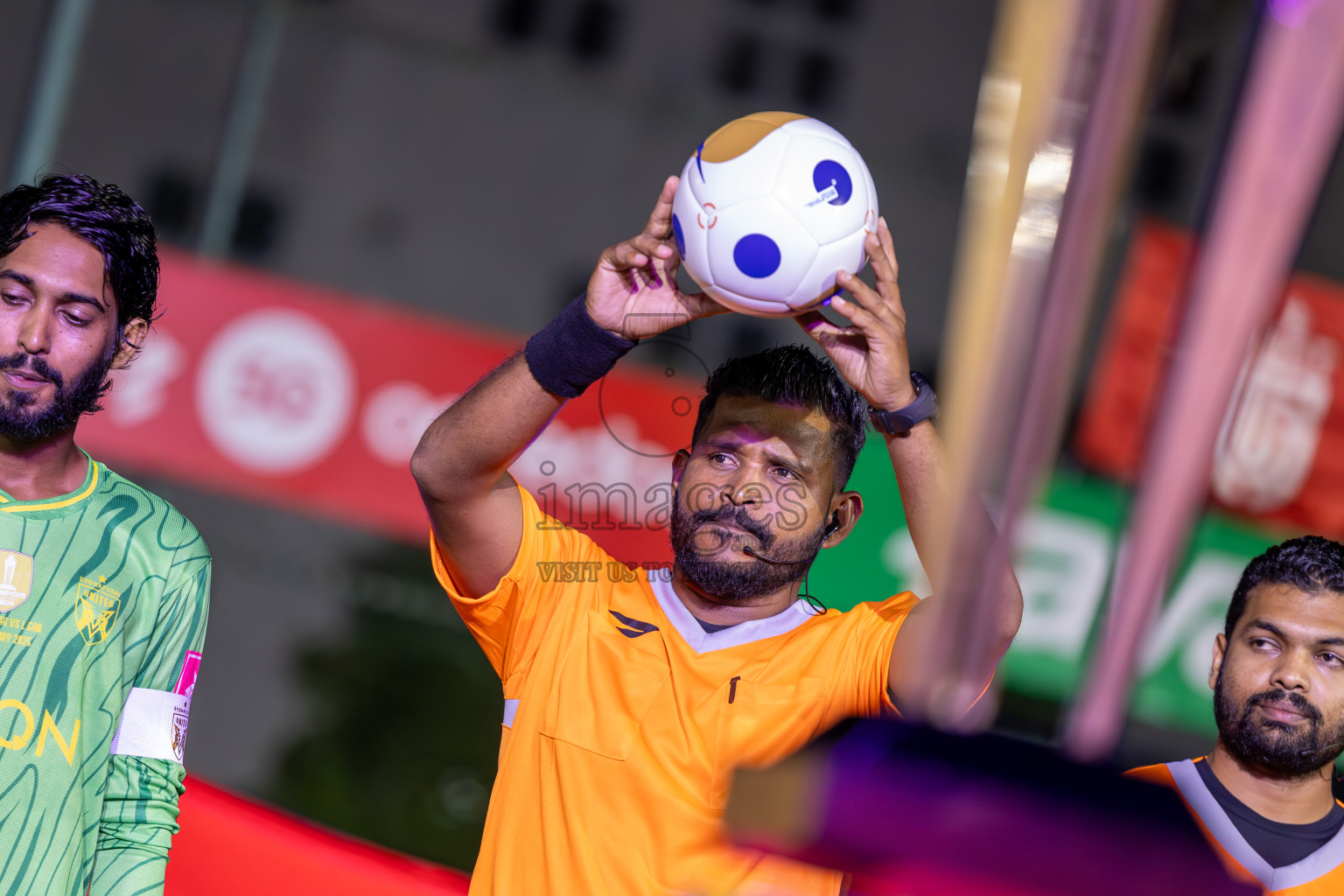 Opening of Golden Futsal Challenge 2025 with Charity Shield Match between L.Gan vs B.Eydhafushi was held on Saturday, 4th January 2025, in Hulhumale', Maldives Photos: Ismail Thoriq / images.mv
