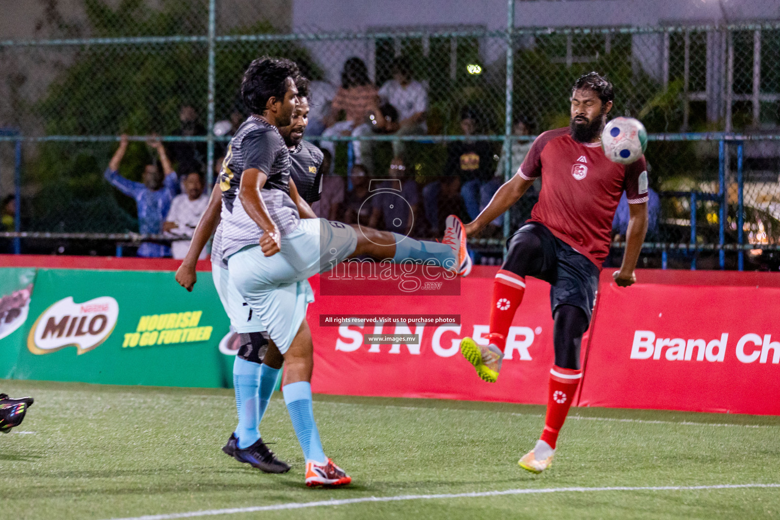 Club 220 vs METEOROLOGY in Club Maldives Cup Classic 2023 held in Hulhumale, Maldives, on Wednesday, 19th July 2023 Photos: Hassan Simah  / images.mv