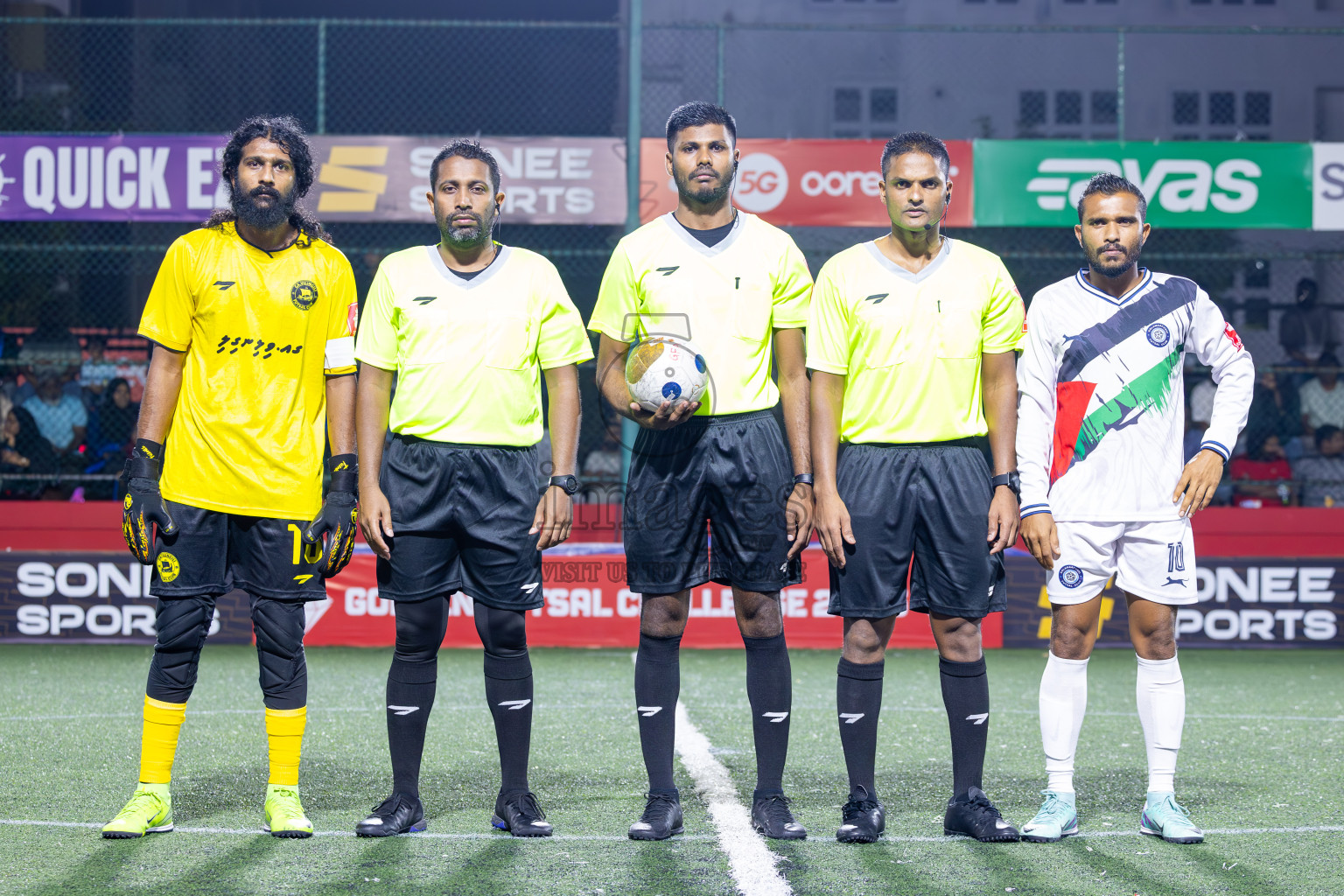 GA Kolamaafushi vs GA Villingili in Day 14 of Golden Futsal Challenge 2025 was held on Saturday, 18th January 2025, in Hulhumale', Maldives. Photos: Ismail Thoriq / images.mv