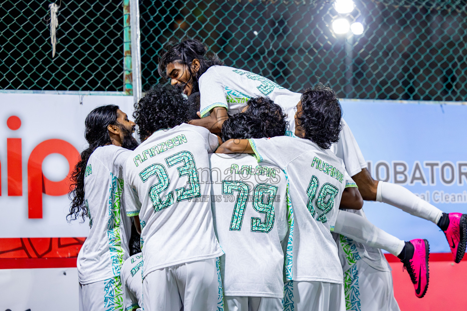 STO RC vs Club WAMCO in Round of 16 of Club Maldives Cup 2024 held in Rehendi Futsal Ground, Hulhumale', Maldives on Monday, 7th October 2024. Photos: Nausham Waheed / images.mv