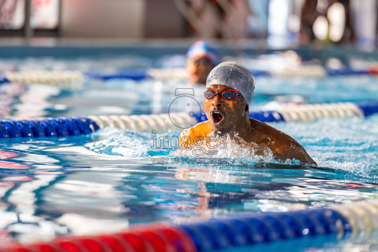 Day 6 of National Swimming Competition 2024 held in Hulhumale', Maldives on Wednesday, 18th December 2024. 
Photos: Hassan Simah / images.mv