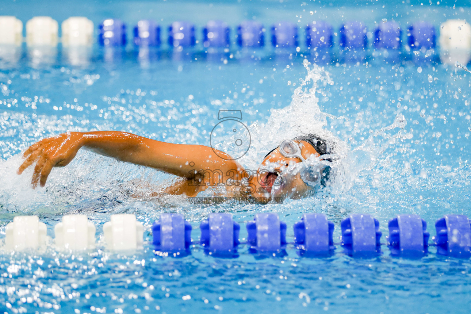 Day 1 of BML 6th National Kids Swimming Kids Festival 2025 held in Hulhumale', Maldives on Monday, 3rd November 2024. Photos: Hassan Simah / images.mv