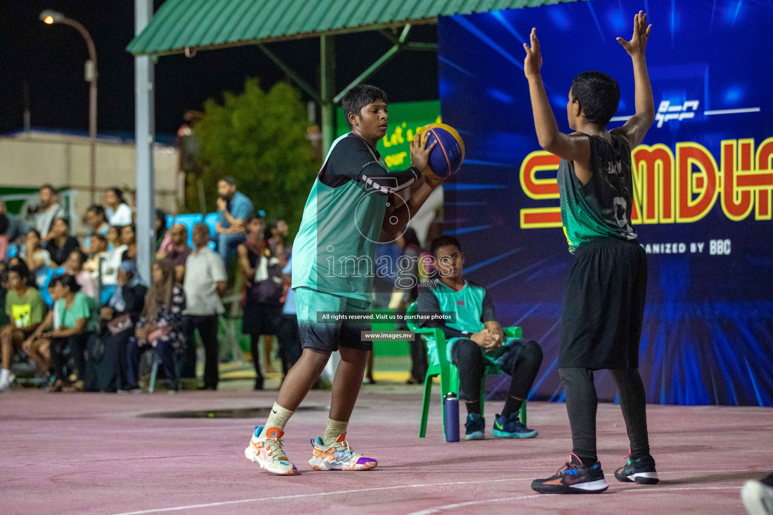 Day2 of Slamdunk by Sosal on 13th April 2023 held in Male'. Photos: Nausham waheed /images.mv