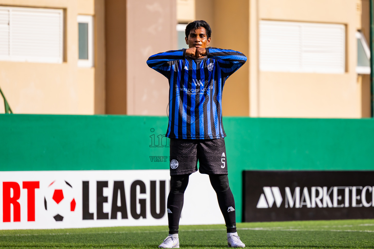 Kandooma vs Waldorf in Resort League 2025 (South Male Zone) day 8 was held on Sunday, 5th October 2025 in Crossroads's Maldives, Photos: Nausham Waheed / images.mv