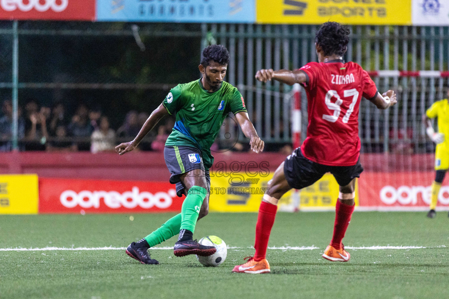 HDh Hanimaadhoo vs HDh Makunudhoo in Day 10 of Golden Futsal Challenge 2024 was held on Tuesday, 23rd January 2024, in Hulhumale', Maldives Photos: Nausham Waheed / images.mv