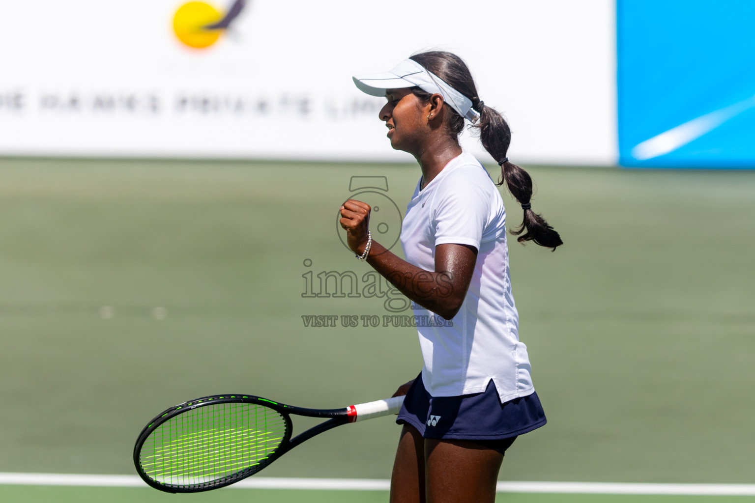 Day 8 of ATF Maldives Junior Open Tennis was held in Male' Tennis Court, Male', Maldives on Thursday, 19th December 2024. Photos: Nausham Waheed/ images.mv